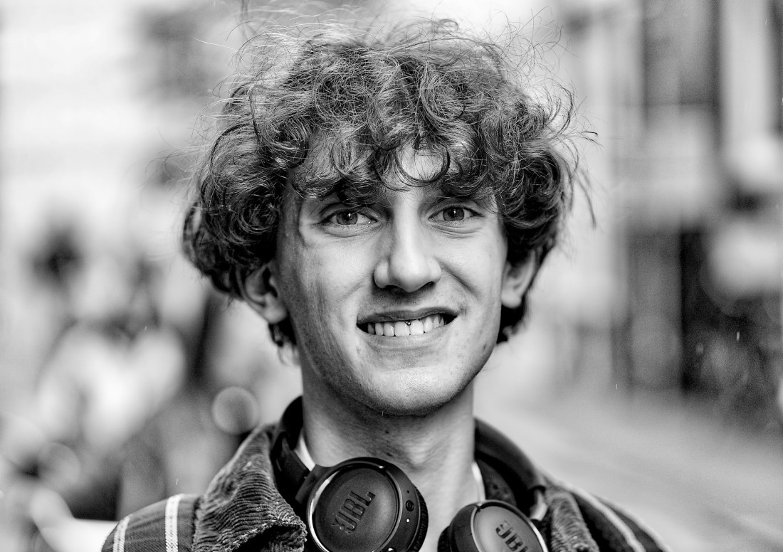 portret-m-krulkopfoon - 1bw2 kopie